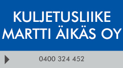 Kuljetusliike Martti Äikäs Oy logo